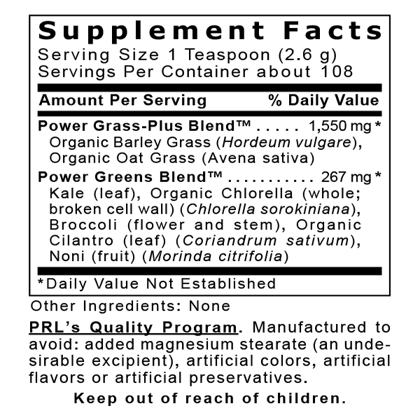 Greens Powder, Premier